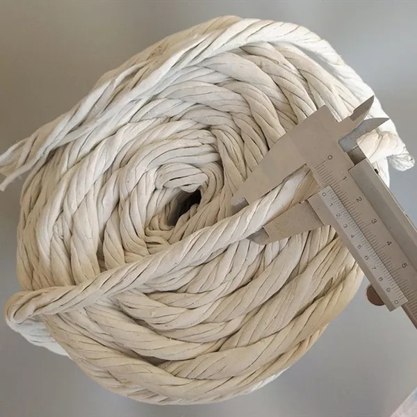 Dust-free Asbestos Twisted Rope Round; High-temperature Resistant Seal Specifically for Old-fashioned Boiler Doors photo-5