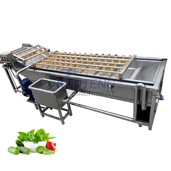High Efficiency Industrial Fruit Vegetable Orange Washing Machine Carrot Cleaning Machine Flying Fish Washers Dryers EPC