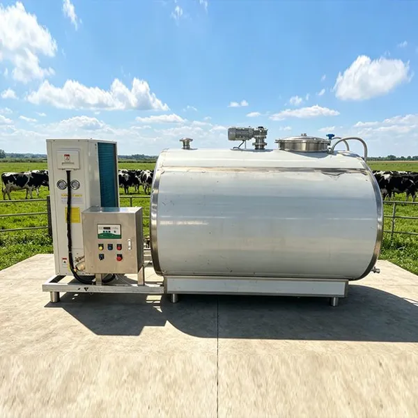 2000L 3000L Milk Storage Tank Cooling Milk Tank Direct Cooling Type Milk Tank