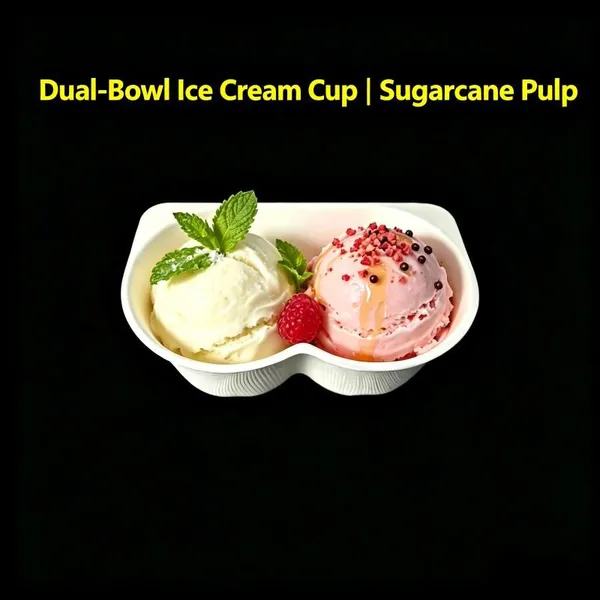 Disposable Small Saucer With Rims, Sugarcane Fiber Molded Pulp, 15g Weight, Sturdy for Sauce Dishes photo-2