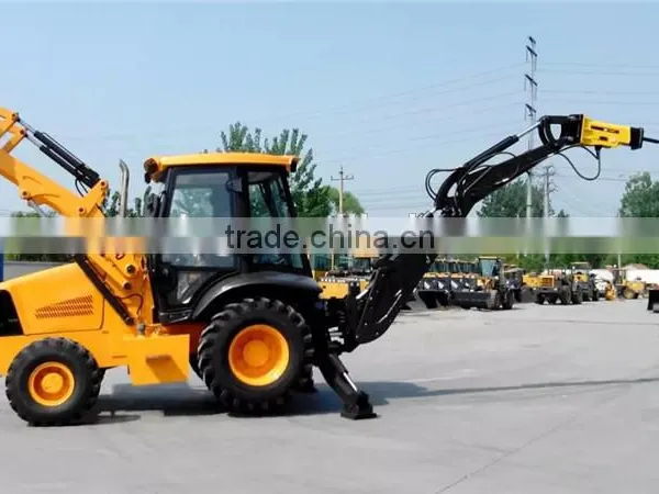 CE Approved Lawn Tractor Backhoe Loader for Sale XD850 Made in China photo-2