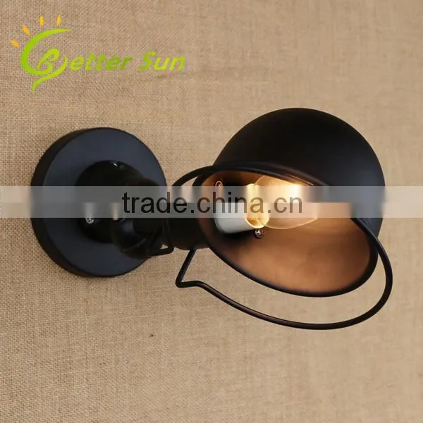 Hot Selling Modern Black Iron LED Wall Mount Lamp for Bedroom Reading photo-2