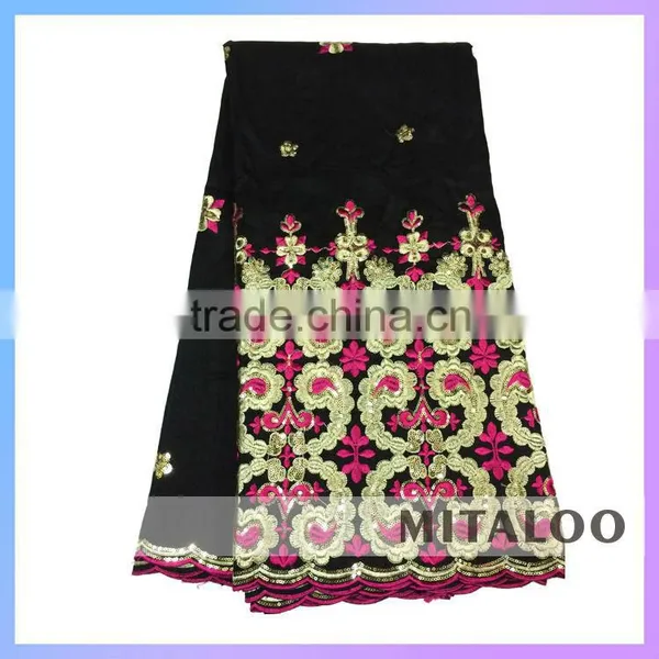 Mitaloo MGP0035 Fashionable George L:ace Fabric Fantastic Design George Lace For Party photo-4