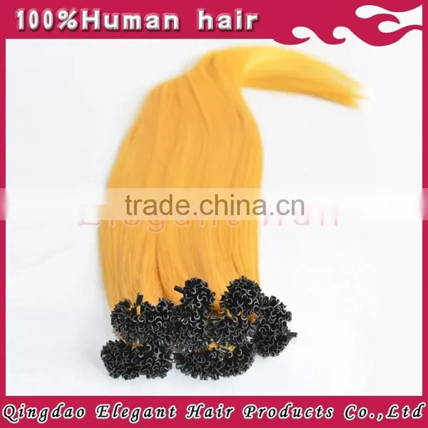 5A Grade Wholesale Price Manufacturer 100% Virgin Straight Human Hair Extensions Bulk Human Hair Pre-bonded photo-2