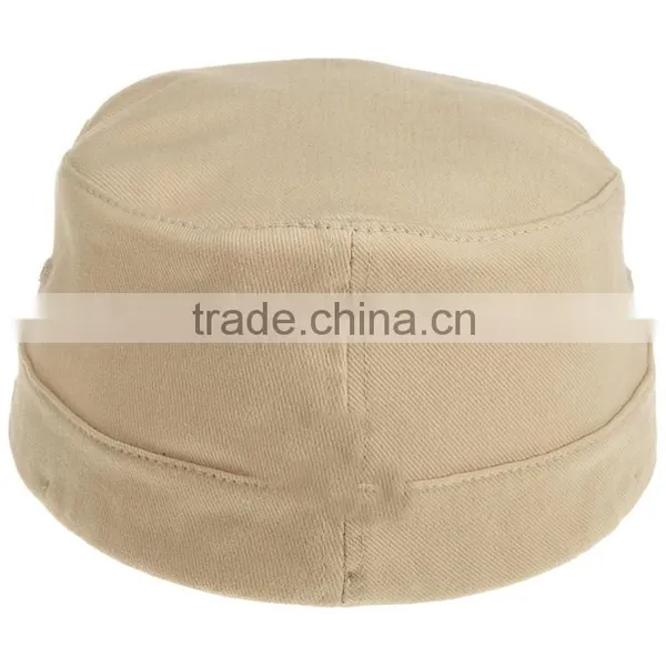 Guangjia Men's Embroidered Logo Washed Cotton Military Field Cap photo-4
