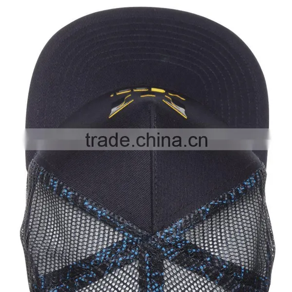 Guangjia High Quality Flat Brim Trucker Hat photo-5