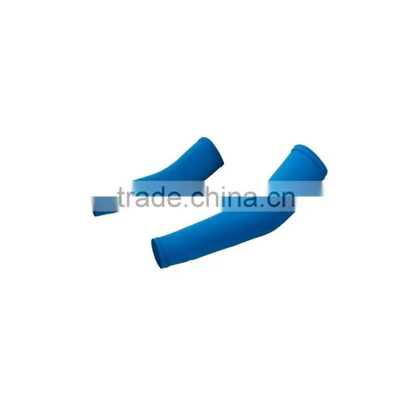 UV Protection Sports Arm Cooler Sleeve White
