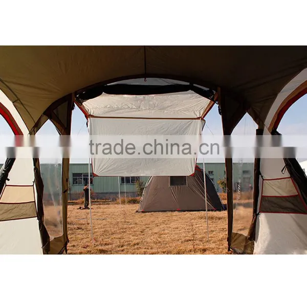 Large Big House Tent Tourism 3 Person Family Camping Cheap Best Waterproof Family Tents photo-6