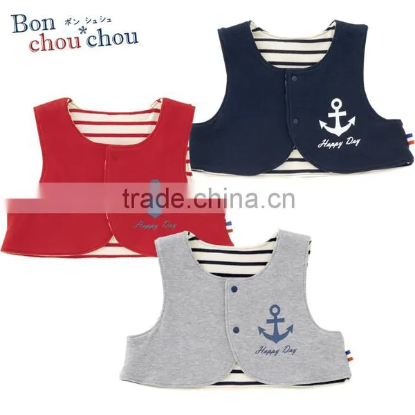 Japanese Wholesale Products High Quality Cute Cotton0-3 Month Baby Vest Unisex Toddler Clothing Kids Wear Infant Clothes photo-6