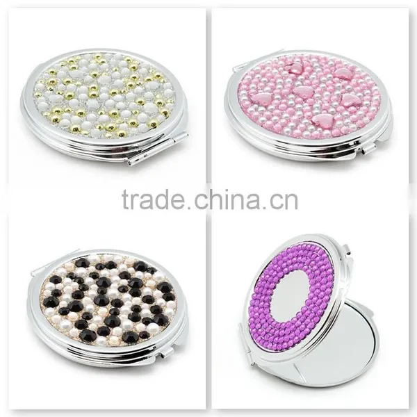 Bling Crystal Round Mirror photo-2