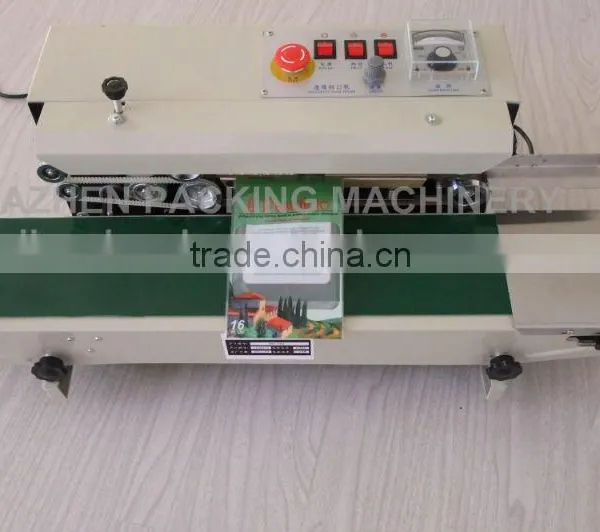 Horizontal Continuous Bag Sealer FRD900 Plastic Container Sealer Film Sealing Machine photo-4