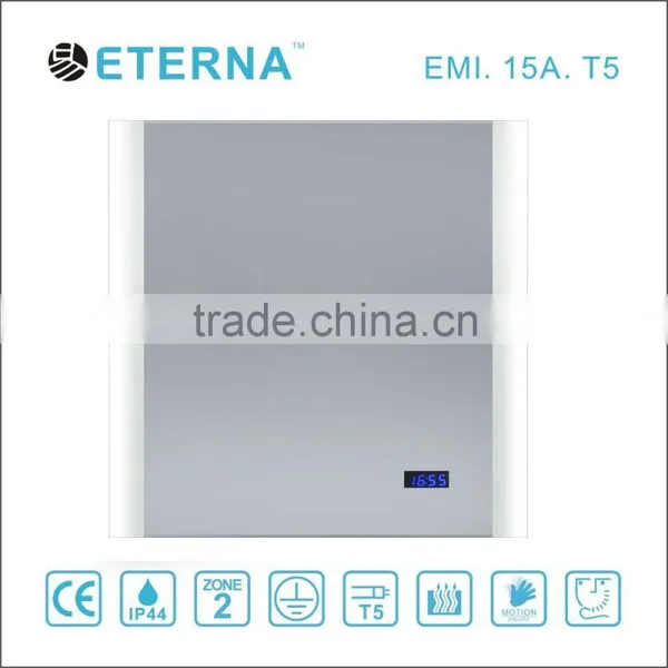 New Arrival Wall Mount Bathroom Mirrors With Led Lights photo-5
