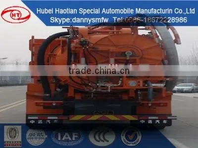 Dongfeng High Presure Sewage Suction Cleaning Truck Fecal Tank Truck photo-2