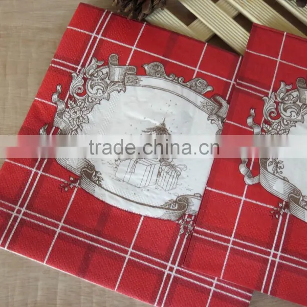 1 PLY 2 PLY 3 PLY Art Design Custom Printed Paper Napkin Table Napkin photo-4