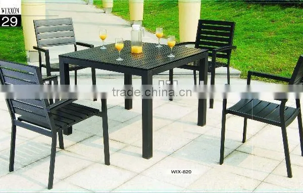 Wooden Dining Table and Chair
