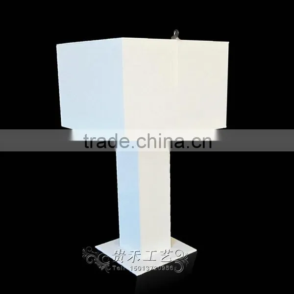 GH-RJ001Shenzhen Factory Wholesale Acrylic Donation Boxes With Locks/white Donation Boxes photo-2