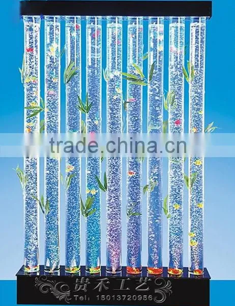 Beautiful Patterns Style Acrylic Glass Water Wall Decorative Interior photo-2