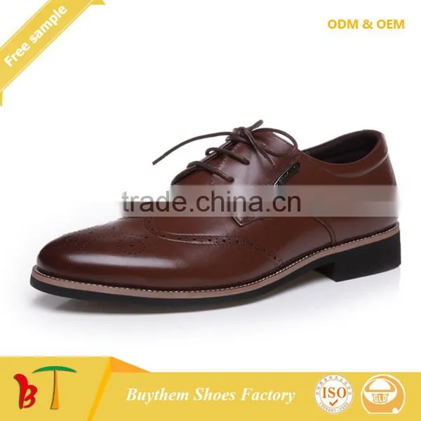 Guangzhou Causual Men Genuine Leather Shoes photo-3