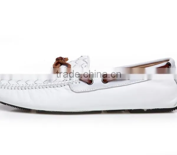 China Guangzhou Wholesale Casual Genuine Leather Shoes for Men photo-2