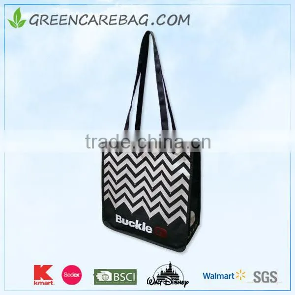 Custom Printed Canvas Shopping Bag photo-2
