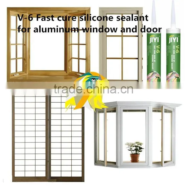 V-6 FAST CURING SILICONE GLAZING SEALANT photo-2