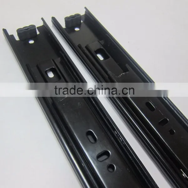 Jieyang Full Extension Channle Factory Telescopic Furniture Drawer Slide Channel photo-3