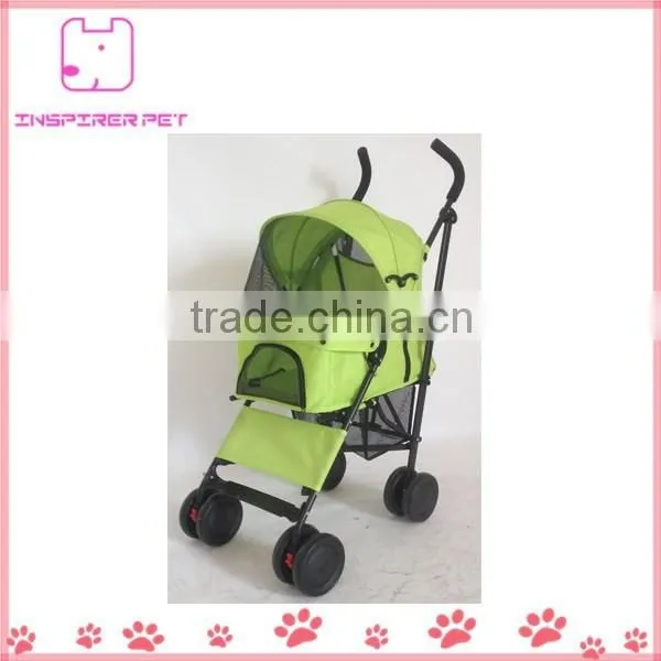 Durable 4 Wheels Dog Pet Umbrella Stroller photo-3