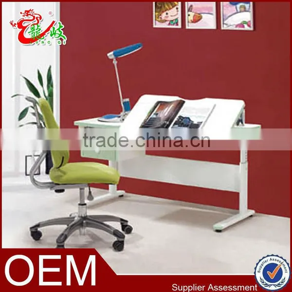 Height Adjustable Desk With Metal Frame