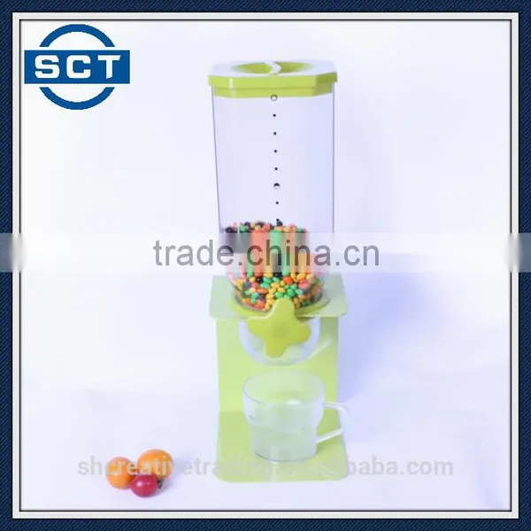 Single Cereal Dispenser Container Food Storage Kitchen Organisation Food Preserving Home photo-3