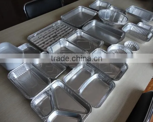 Airline Aluminum Foil Catering Boxes Aluminium Food Containers Catering Food Container photo-6