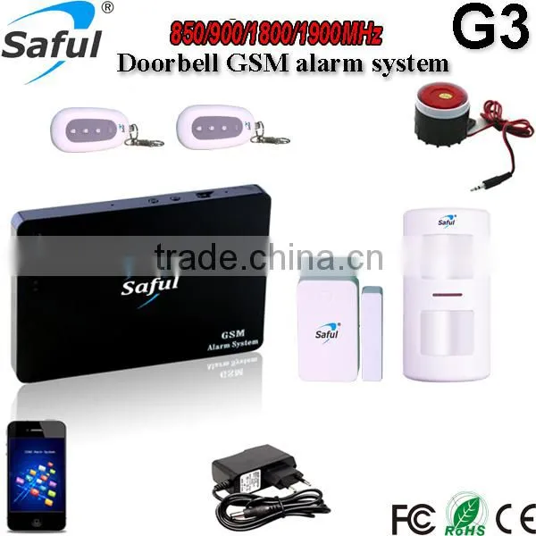 Cheapest !!! Factory Price Auto Dialer Home Security Burglar GSM Alarm System G3