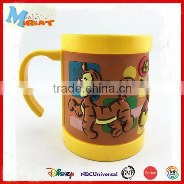 3d Cartoon Most Popular Teddy Bear Colorful Plastic Mug photo-2