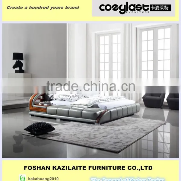 Leather Home Furniture Modern Beds