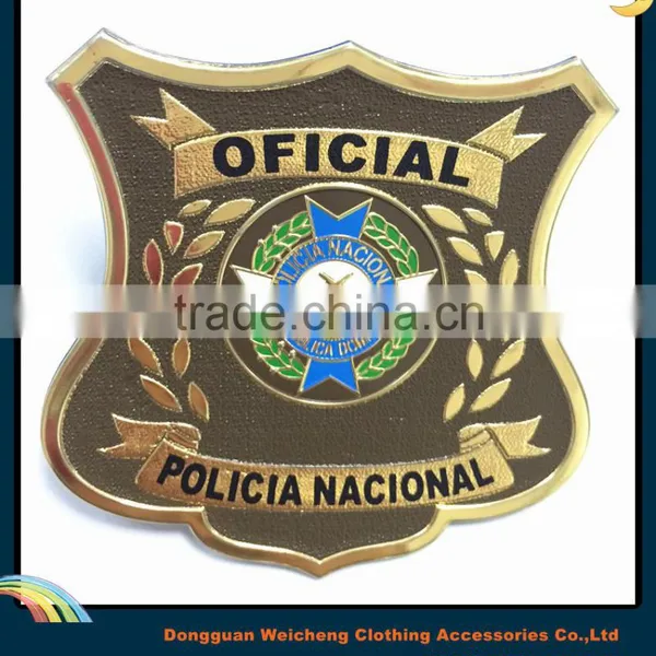 Police Oficial Hotsale 3D Soft Pvc Badge for Coat&hats photo-2