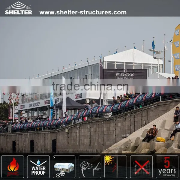 High Class Large Double Decker for Sailing Event Multi-level Marquee for Sale photo-3