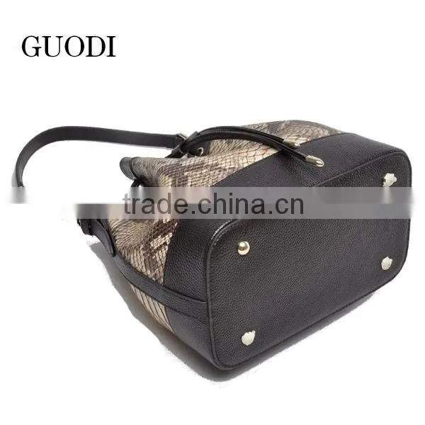 2015 Elegant Snake Pattern Letter Designer Handbags Wholesale China, Hoba Bags photo-4