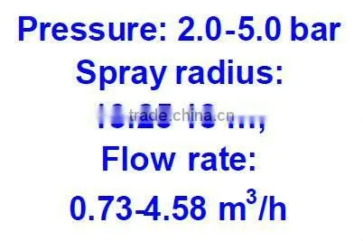 3/4"Full Circle Agricultural Irrigation Impact Sprinkler photo-4