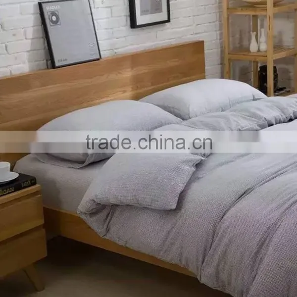 New Design Plaid Style 100%cotton Yarn Dye Duvet Cover and Pillow Covers photo-2