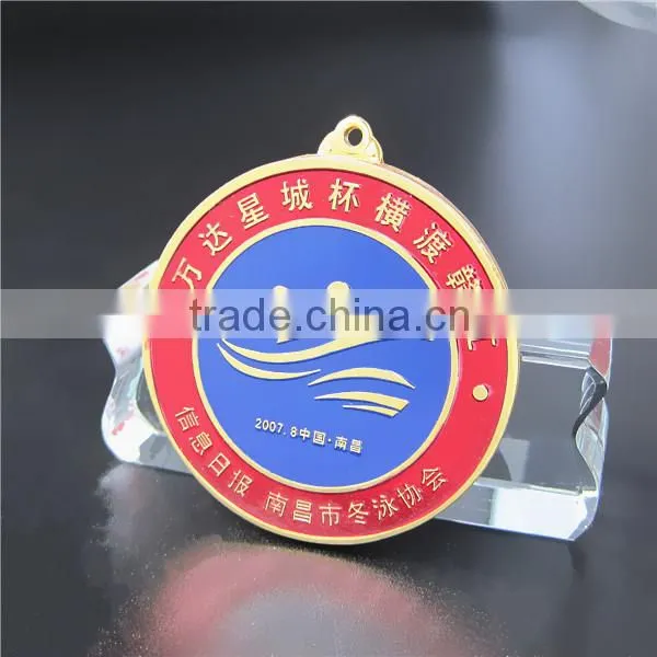 High Quality Metal Sport Medal / Painting Custom Metal Medal / Custom Sports Swimming Medal