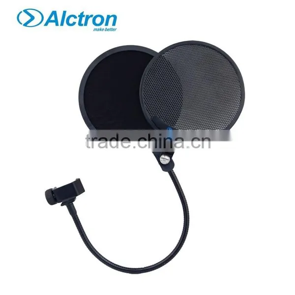 Alctron PF02 Three Layers Microphone Pop Filter, Pop Shield, Pop Screen, Studio Mic Screen photo-2