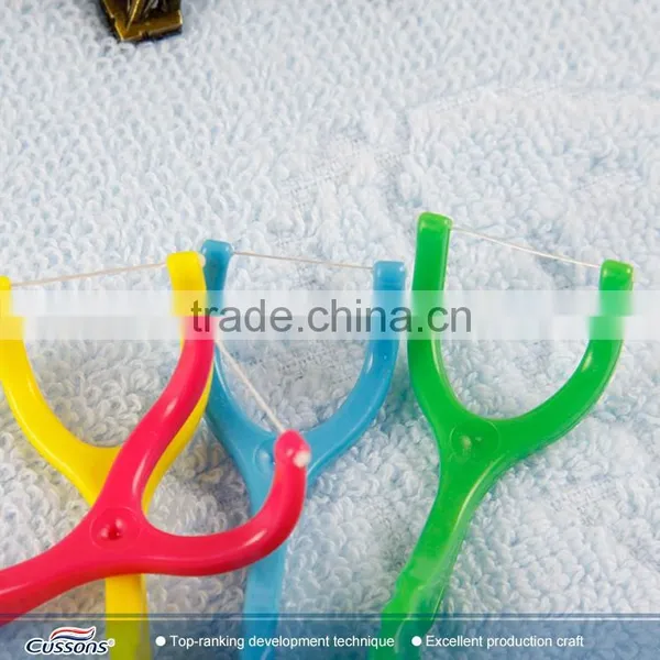 Promotional Logo OEM Printed Custom Plastic Dental Floss Pick photo-3