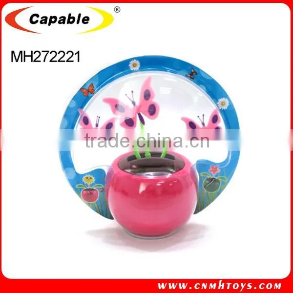Solar Power Swing Flower Car Decoration Toys photo-4