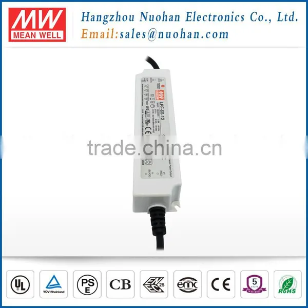 Mean Well 12V Led Driver/60W Single Output Switching Power Supply /power Supply With Pfc Function/60w Switching Power Supplies photo-3