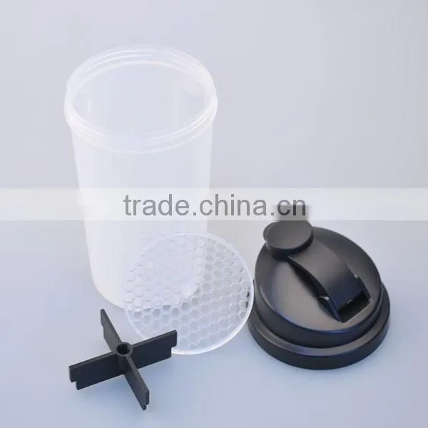 Plastic Fitness Water Bottle BPA Free Protein Joyshaker Bottle 700ml photo-2
