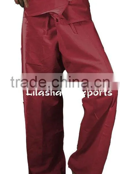 2082 Cotton Thai Pant Fisherman Trouser Yoga Pant Garments Hindu Ropa Wholesale Sarouel Vetement Supplier India Thai Fisherman