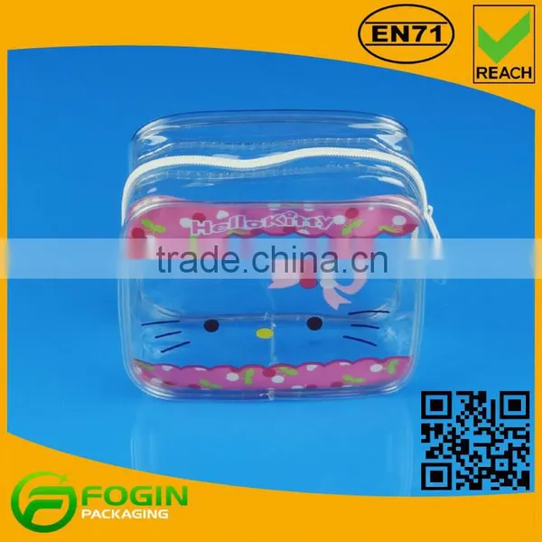 Ziplock Printed Pvc Mini Cosmetic Bag photo-2