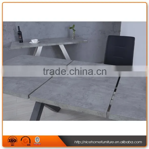 (160-220)*90*76 Extension Marble Dining Table photo-2