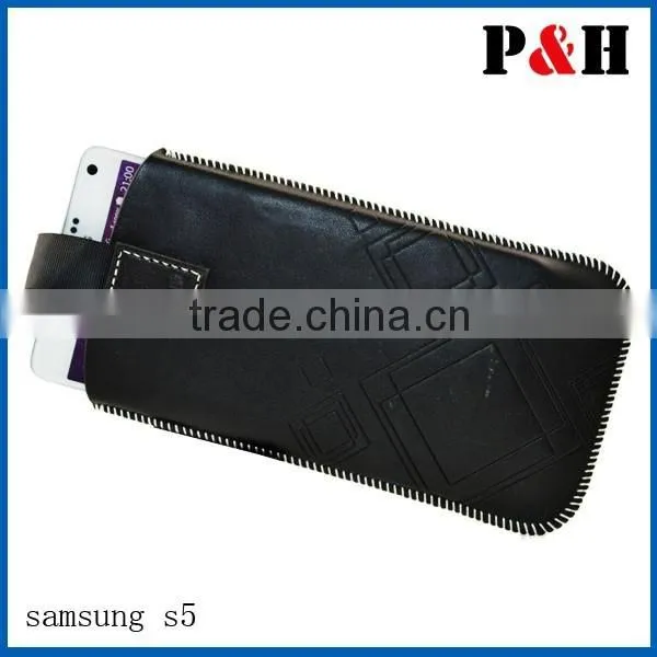 for Samsung Galaxy S5 Case Leather Case for Mobile Cell Phone Pouch for S5 photo-2
