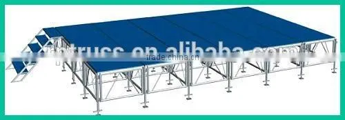 RP Aluminum Round Stage Rubber Composite Deck photo-5