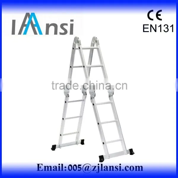 EN131 Approved Multi-purpose Aluminum Ladders Combination Ladder